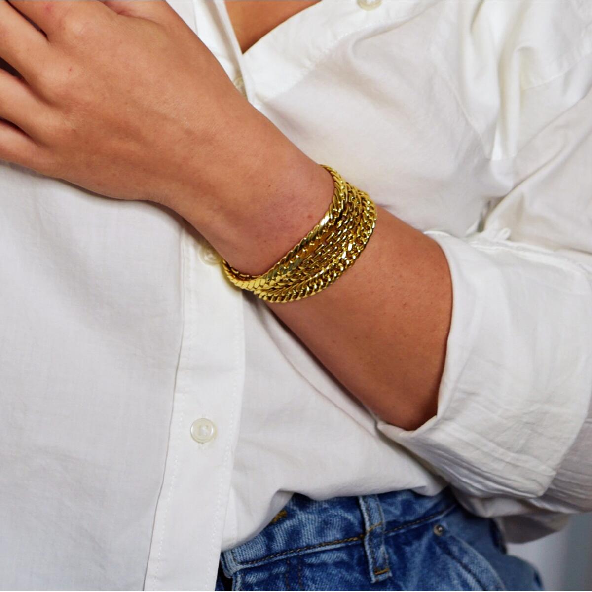 Elegance Armband Gold B6061D