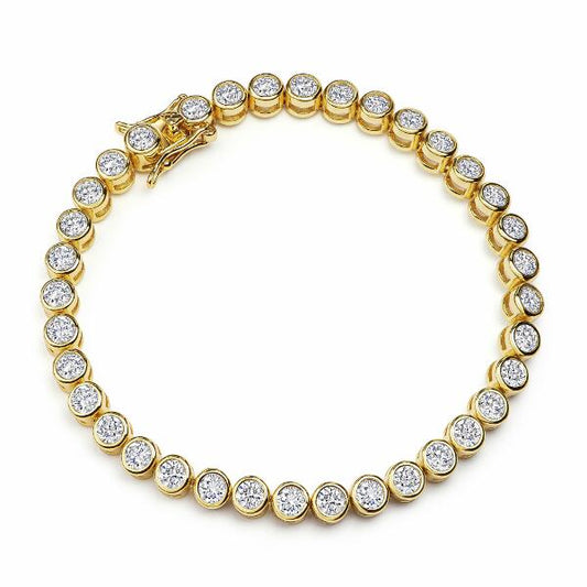 Sparkle Stones Armband Gold  B3383D