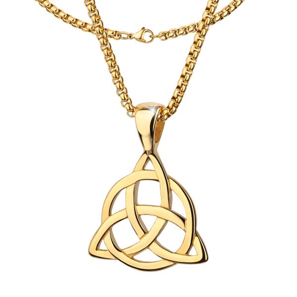 Triquetra Kette Gold K3366D