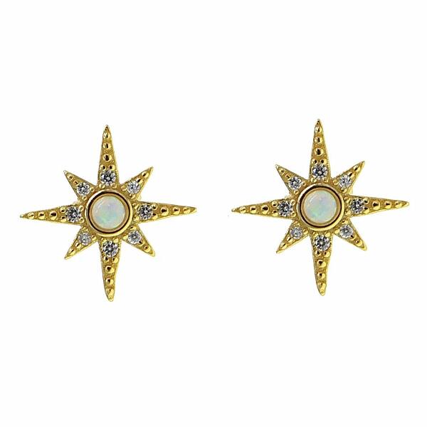 Royalty Star Ohrringe Gold O5572D