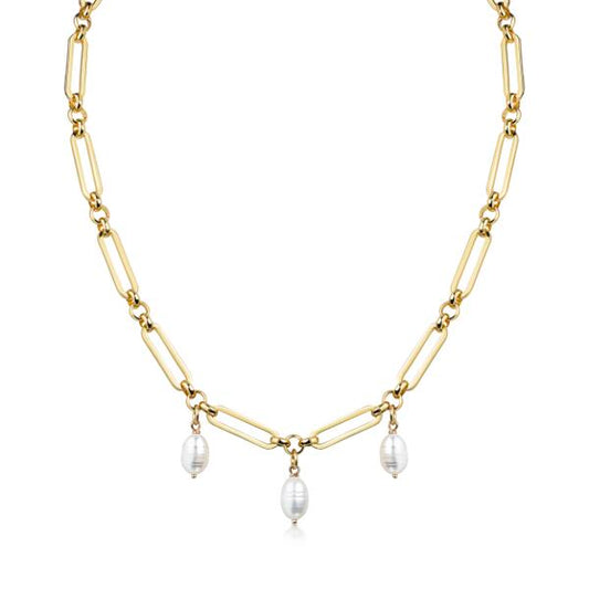 Pearl Trio Kette Gold K6238D