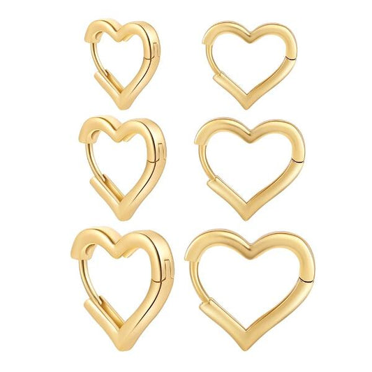 Amour Ohrringe Gold O6186D