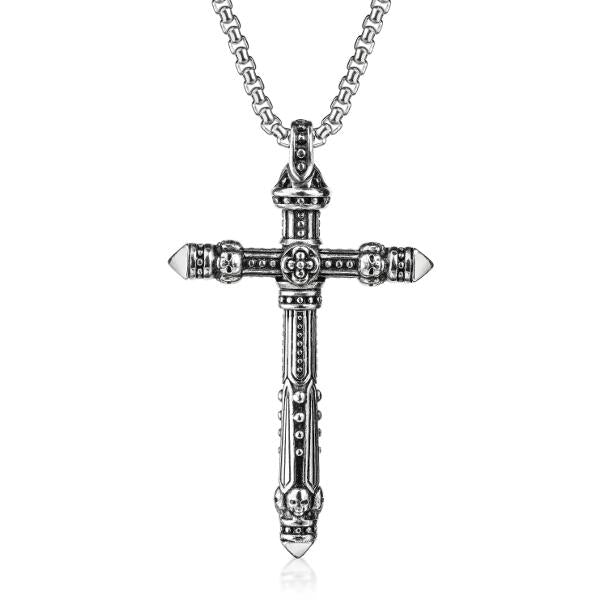 Hero Cross Kette Silber K3386D