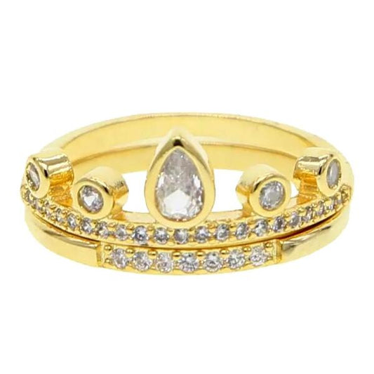 Queens Beauty Ring Gold R5580D