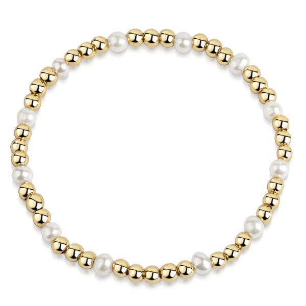 DJADEE Amour Pearl Armband Gold B3356D