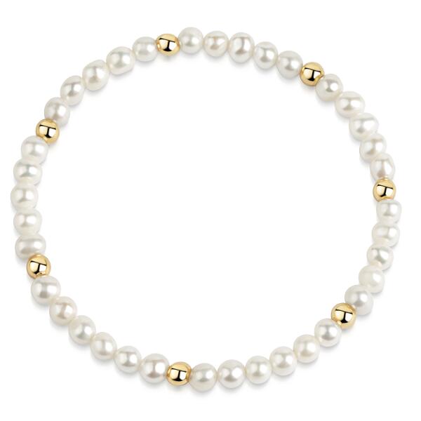 Amour Pearl Armband Gold B3360D