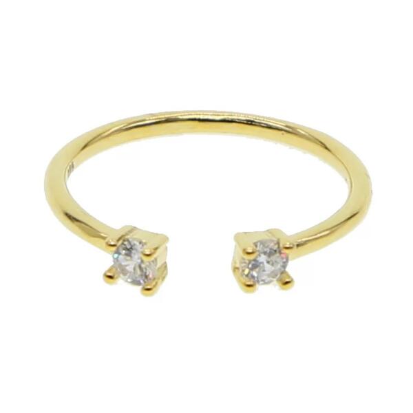 Fancy Zirkonia Ring Gold R5575D