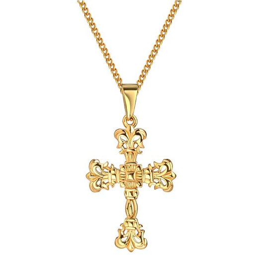 Royal Cross Kette Gold K6120D