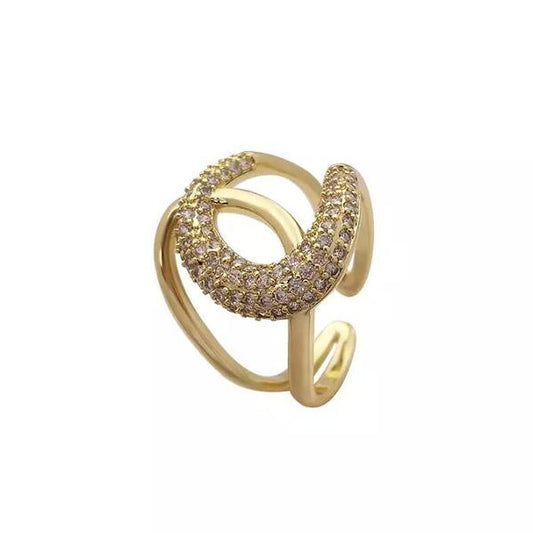 Sparkle Harmony Ring Gold R3371D