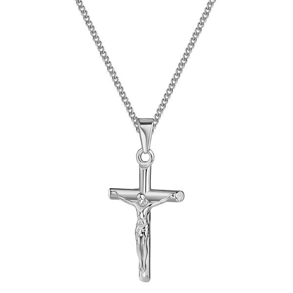 Safety Cross Kette Silber K6149D