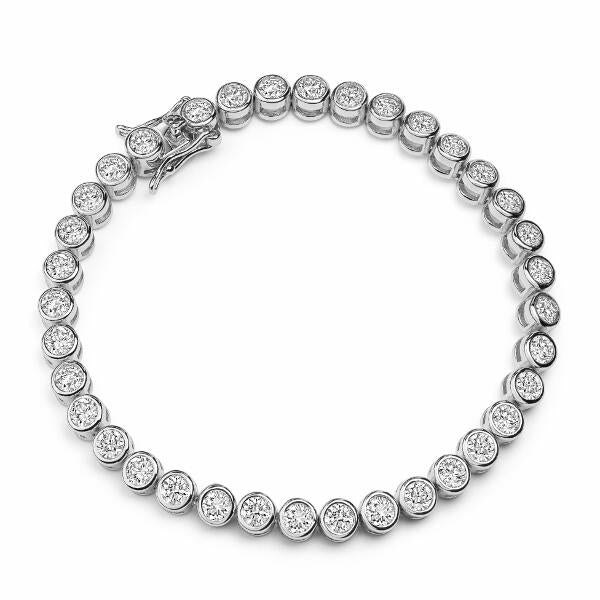 Sparkle Stones Armband Silber B3391D