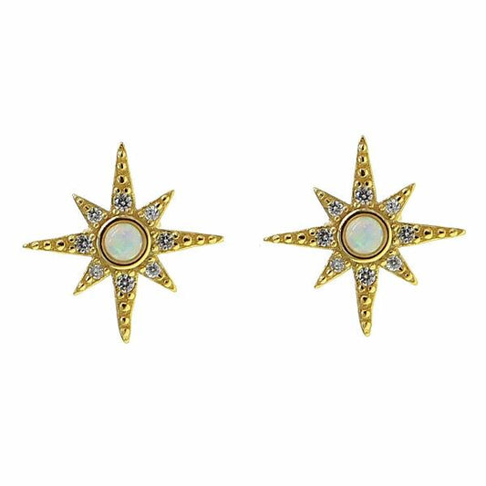 Royalty Star Ohrringe Gold O5572D