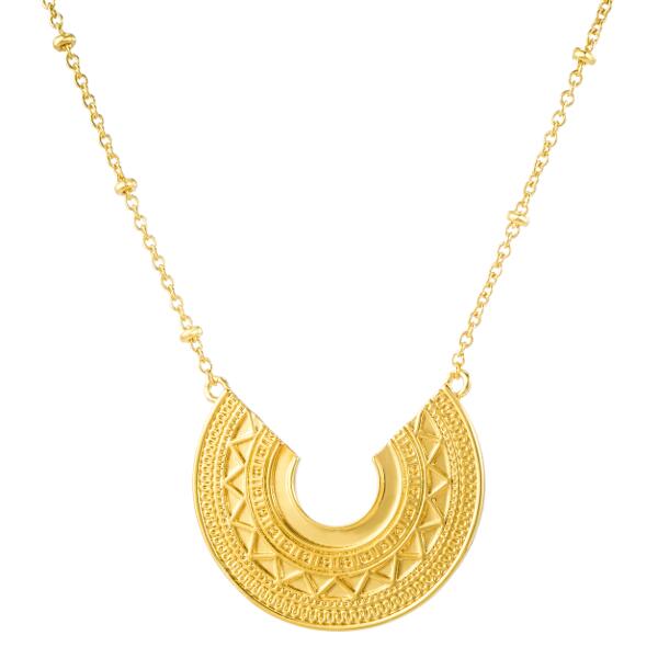 DJADEE "Infinity" Necklace 18K Gold Plated K6037D