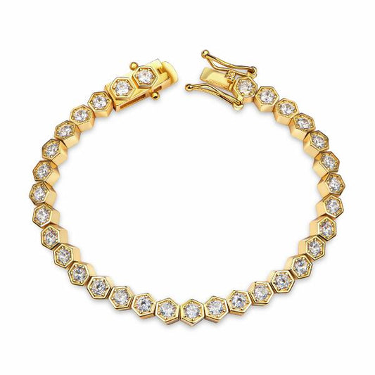 Honey Sparkle Armband Gold B3384D