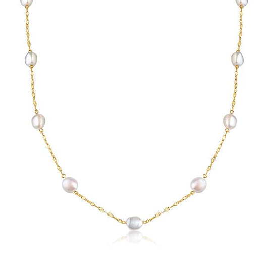 Adora Pearl Kette Gold K6262D