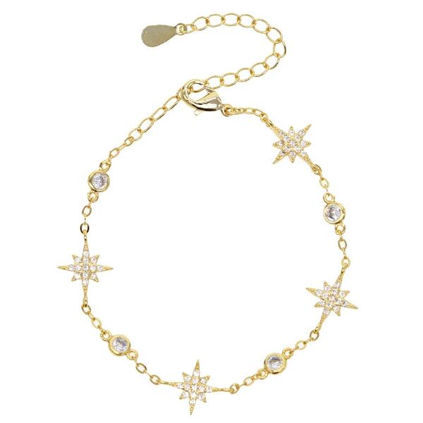 Shiningstar Bracelet Gold B5532D