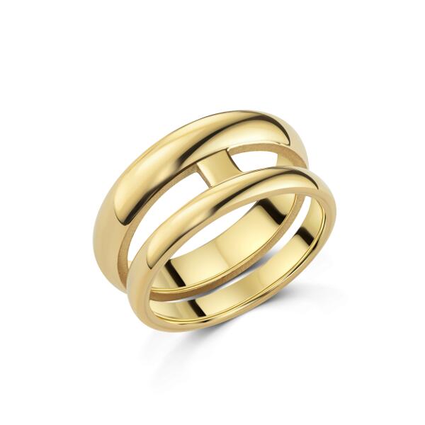 Double Waves Ring R6224D