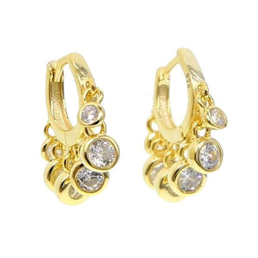 DJADEE  Earrings "Adelia" 18K Gold plated O5508D