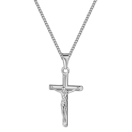 Safety Cross Kette Silber K6149D