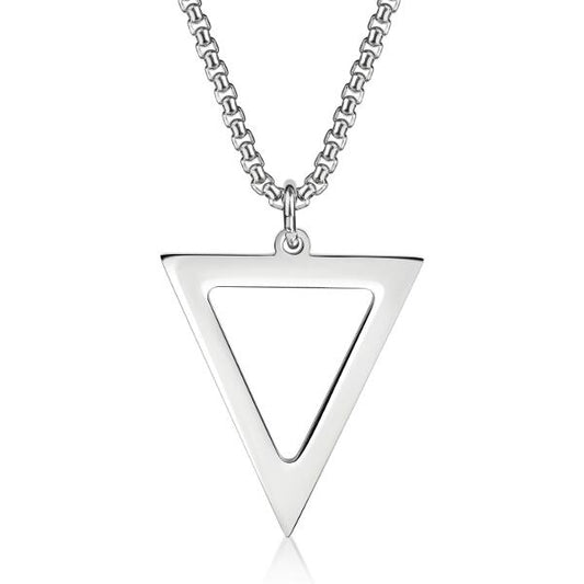 Brave Triangle Kette Silber K3385D