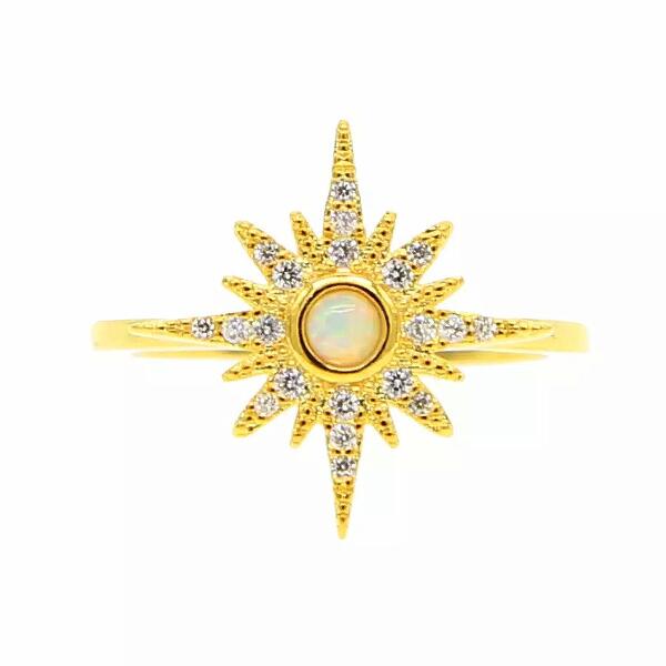 Royalty Star Ring Gold R5564D