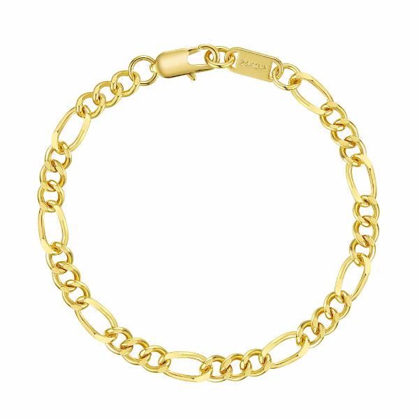 Figaro Armband Gold B6078D