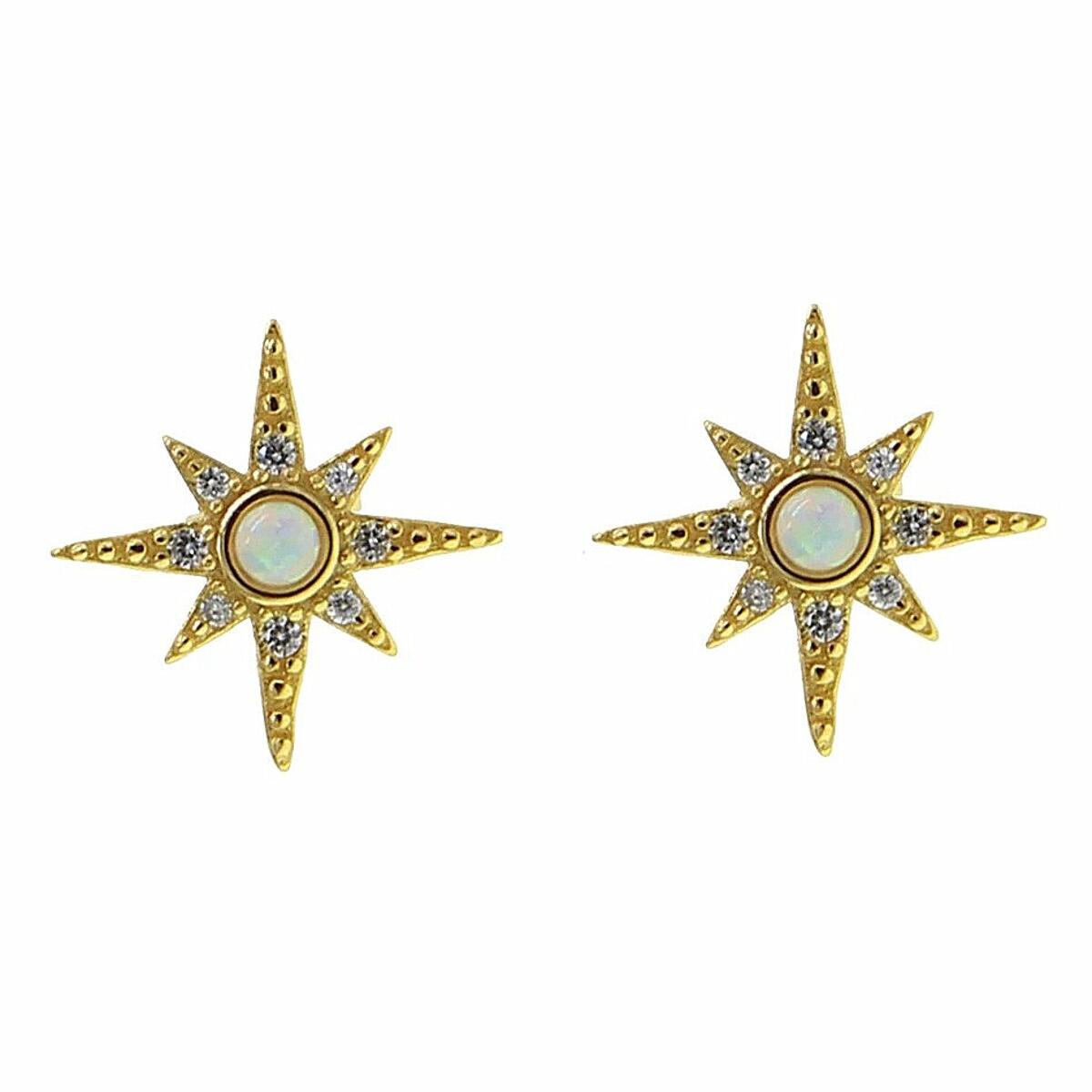 Royalty Star Ohrringe Gold O5572D