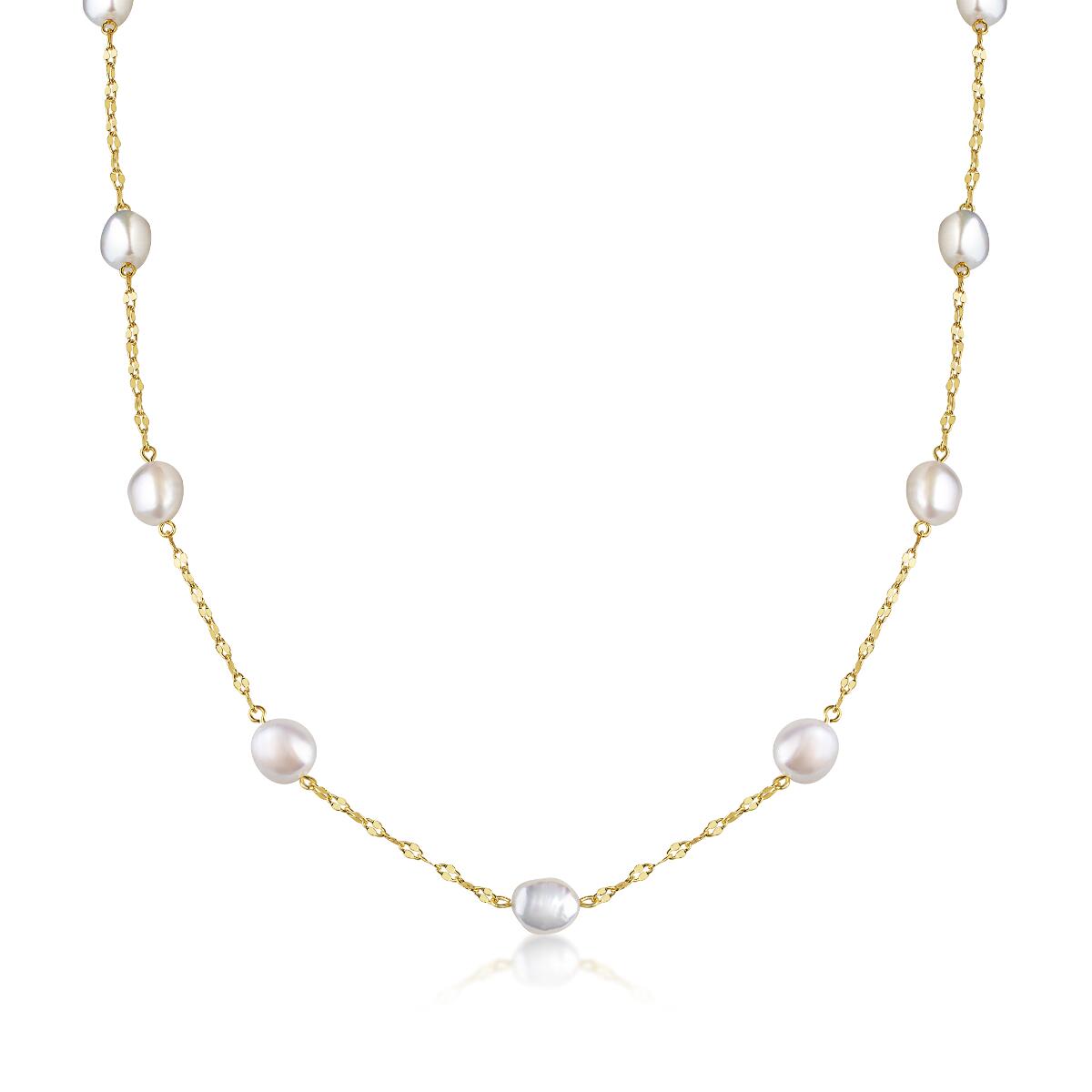 Adora Pearl Kette Gold K6262D