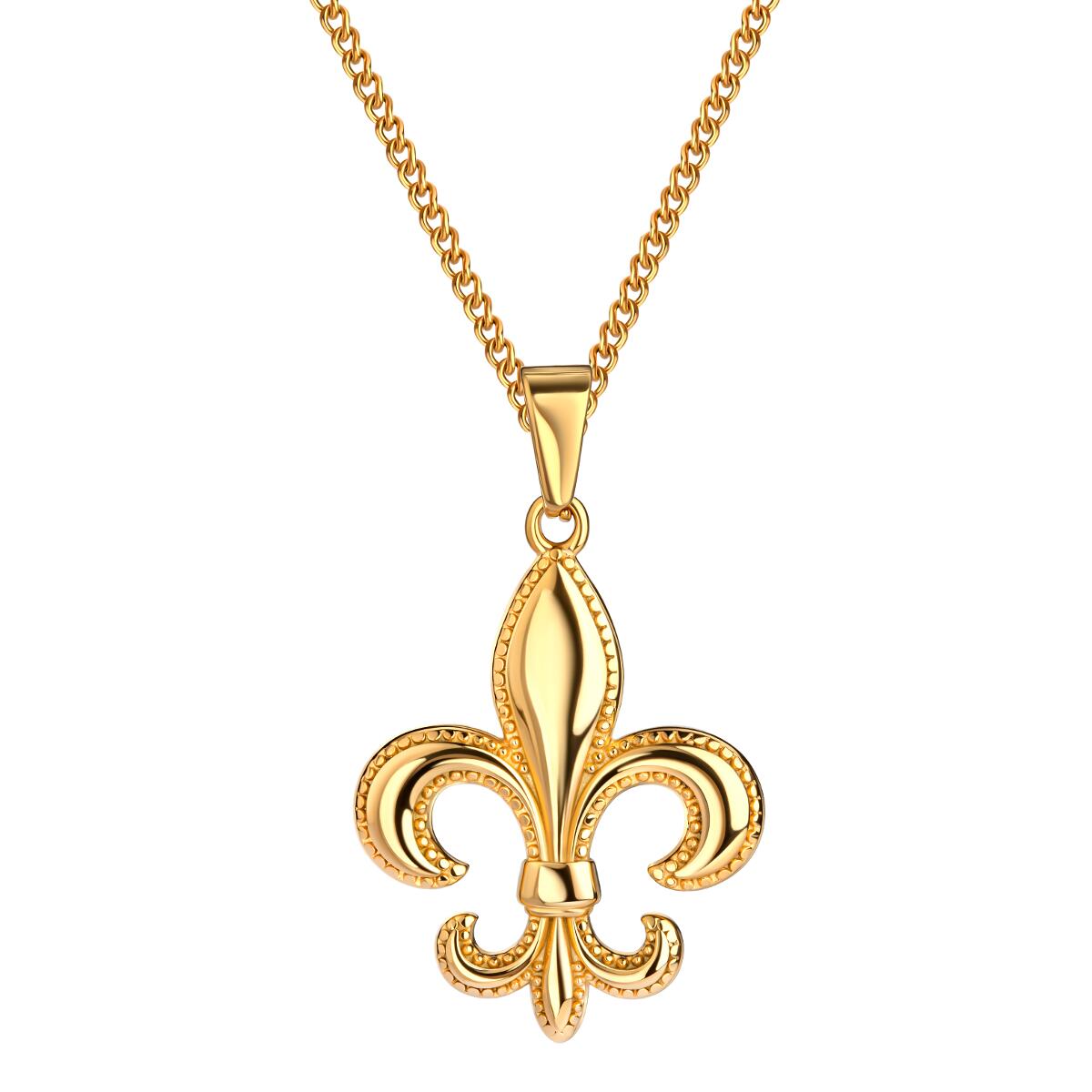 Magic Lily Flower Kette Gold K6125D