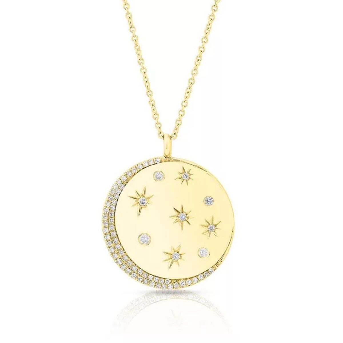 Shiny Universe Kette Gold K5559D