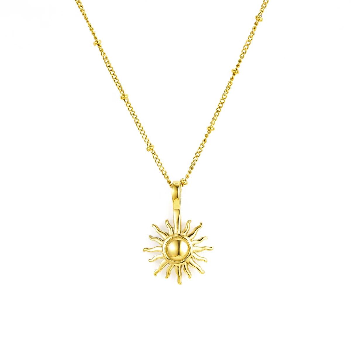 Sunshine Kette Gold Silber K6116D