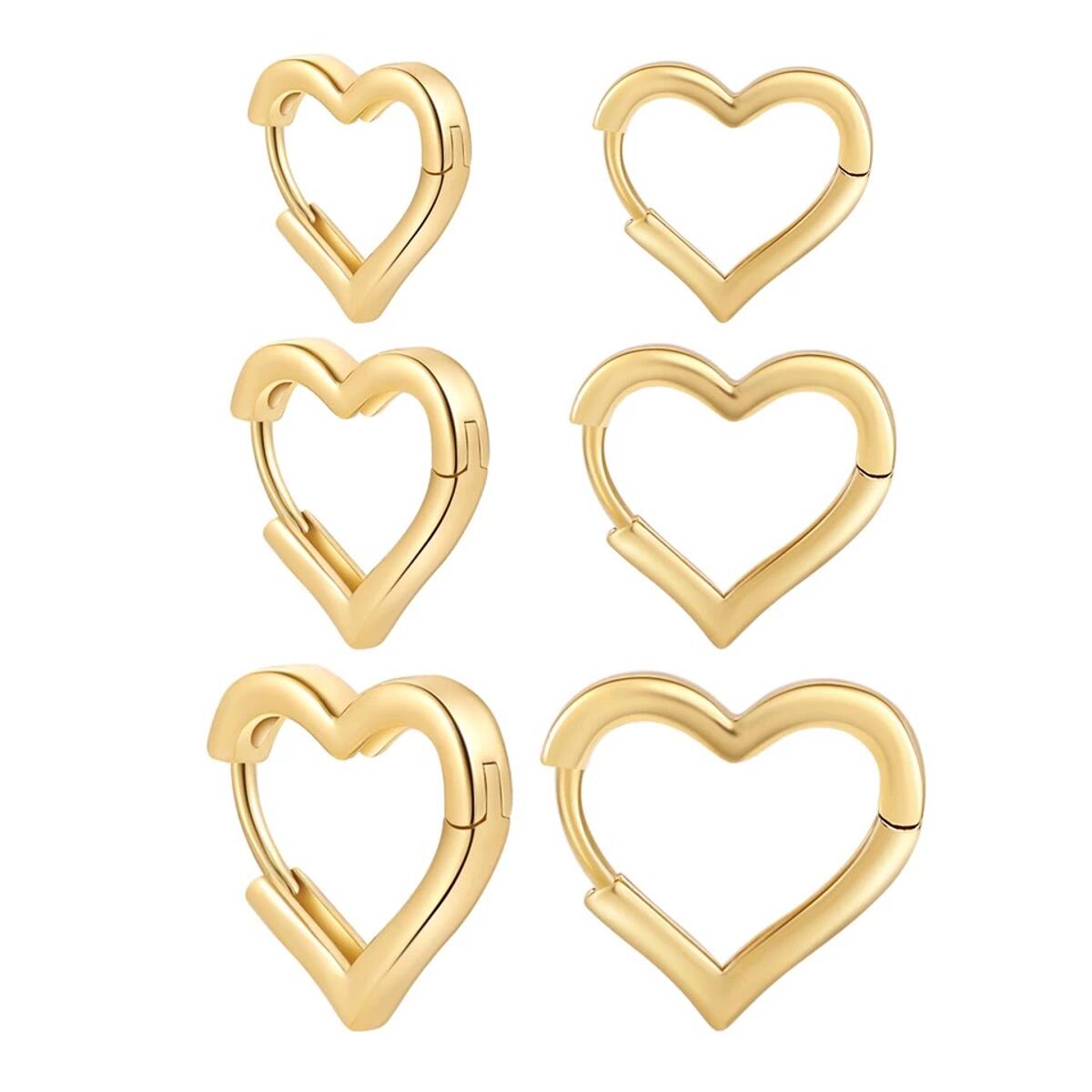 Amour Ohrringe Gold O6186D