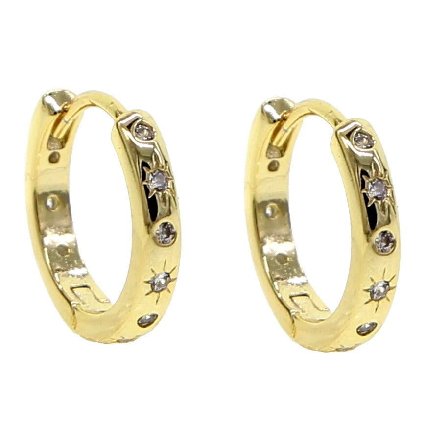 Shiningstar Ohrringe Gold O5596D