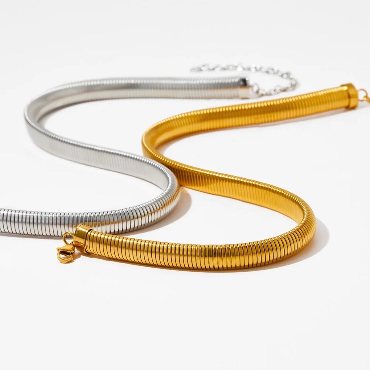 Ocean Rope Kette Gold Silber K6288D