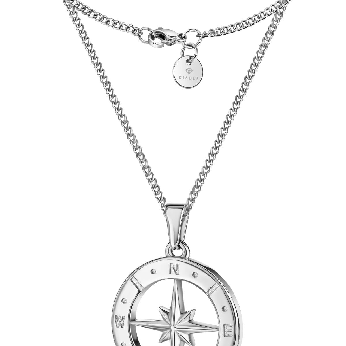Star Compass Kette Silber K6142D
