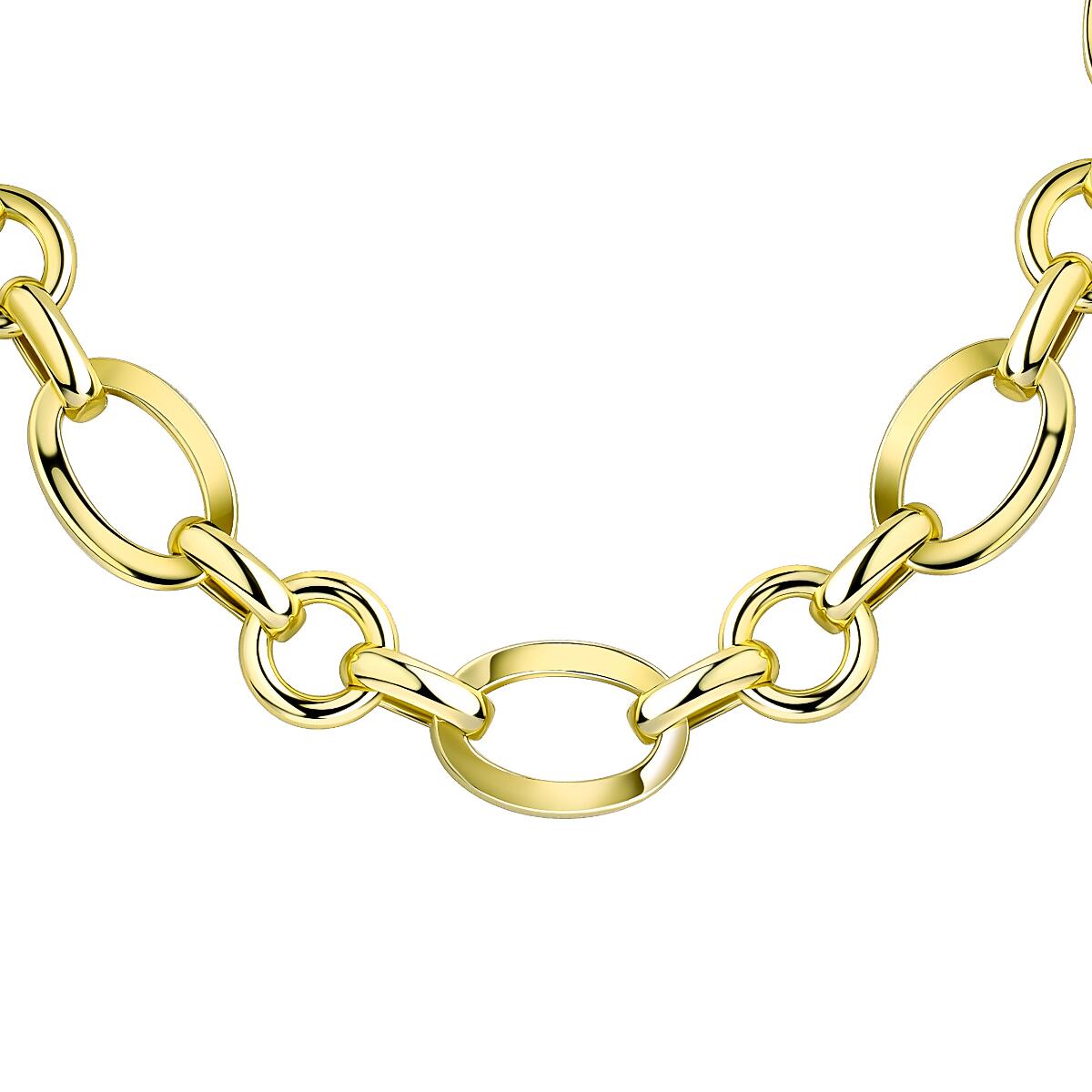 Shiny Circles Kette Gold K6164D