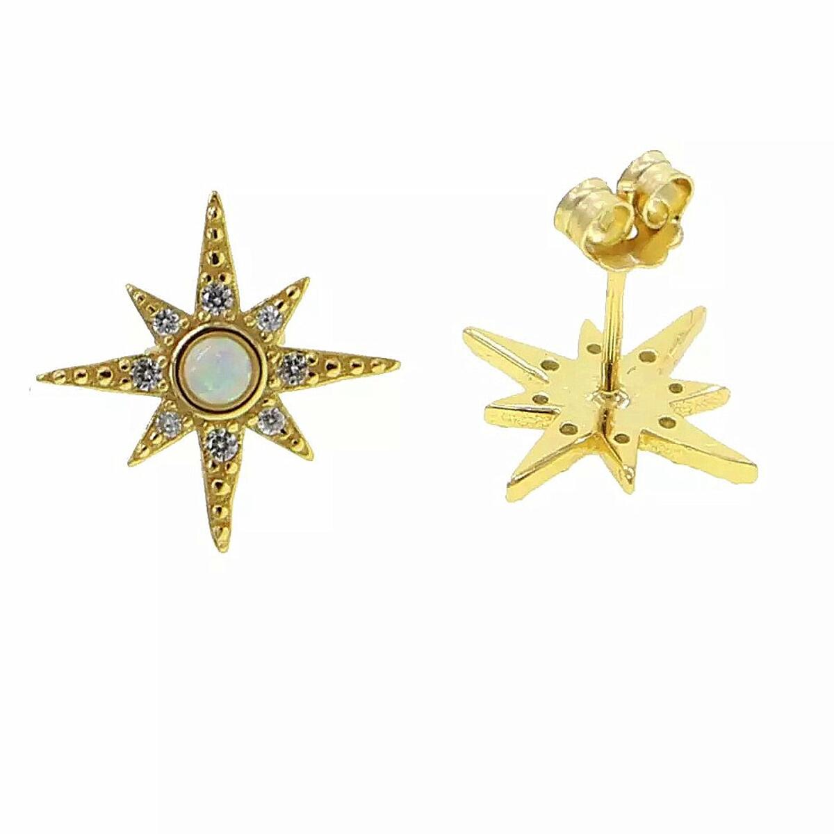 Royalty Star Ohrringe Gold O5572D