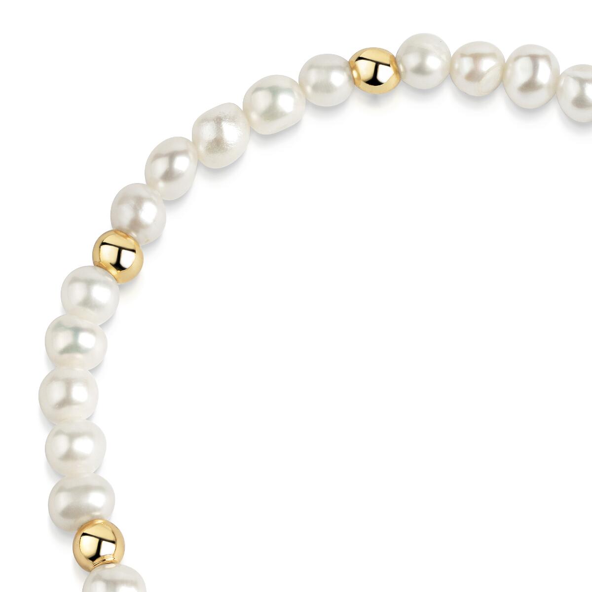 Amour Pearl Armband Gold B3360D