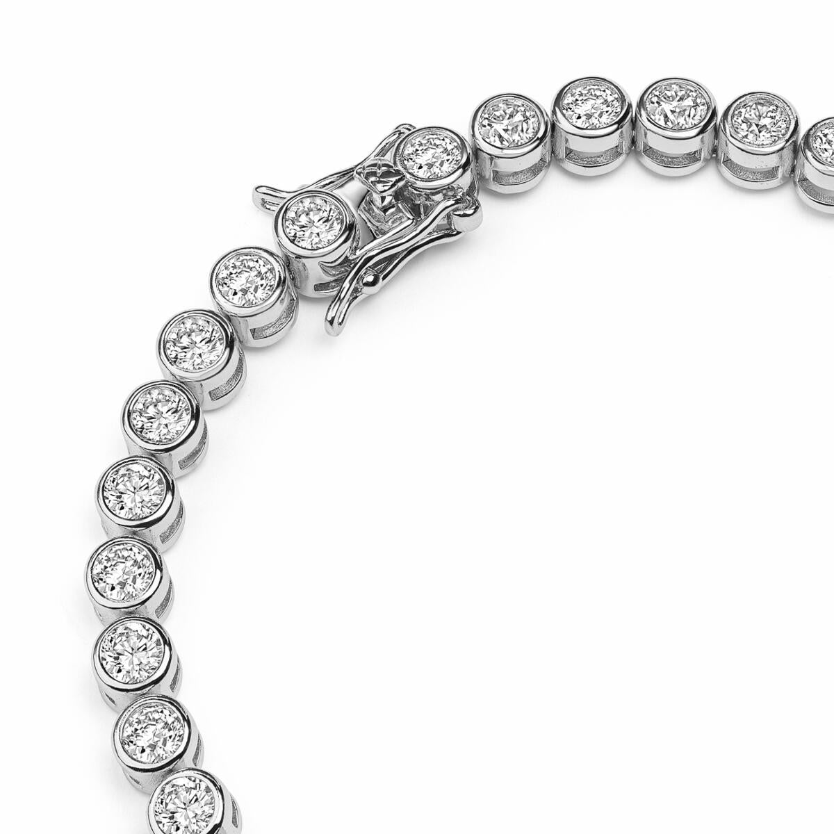 Sparkle Stones Armband Silber B3391D