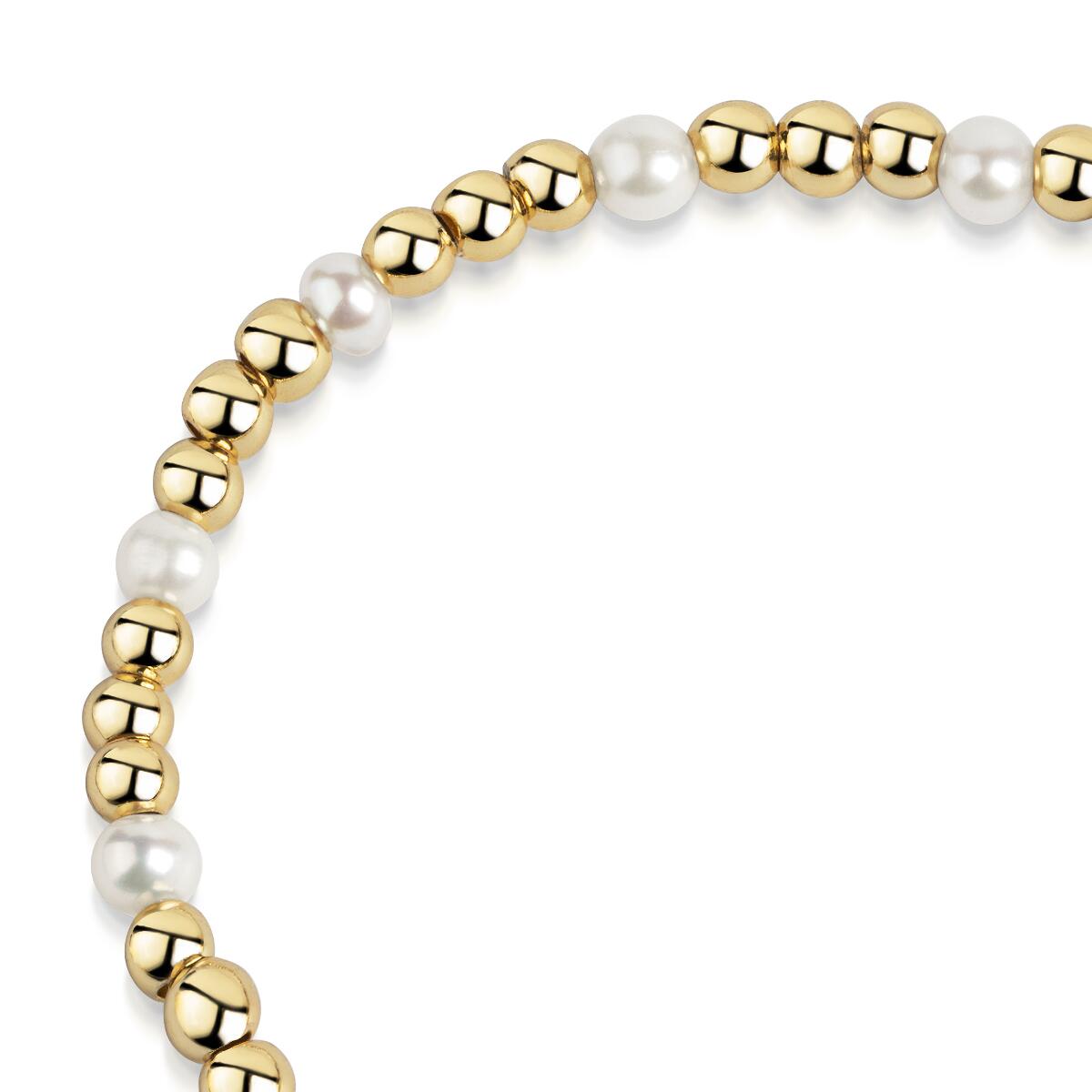 DJADEE Amour Pearl Armband Gold B3356D