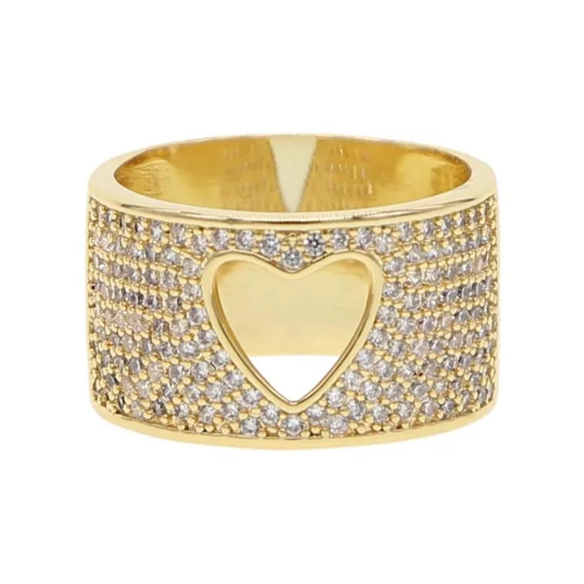 Heart Ring Gold R5519D