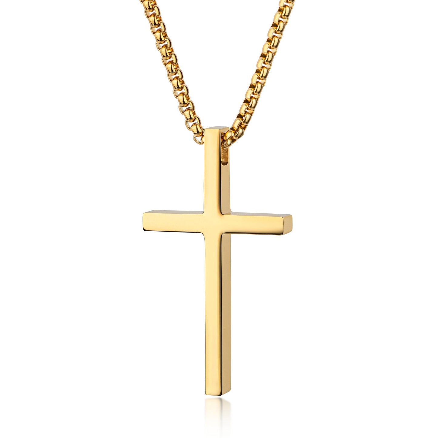 Cuide Cross Kette Gold K5613D