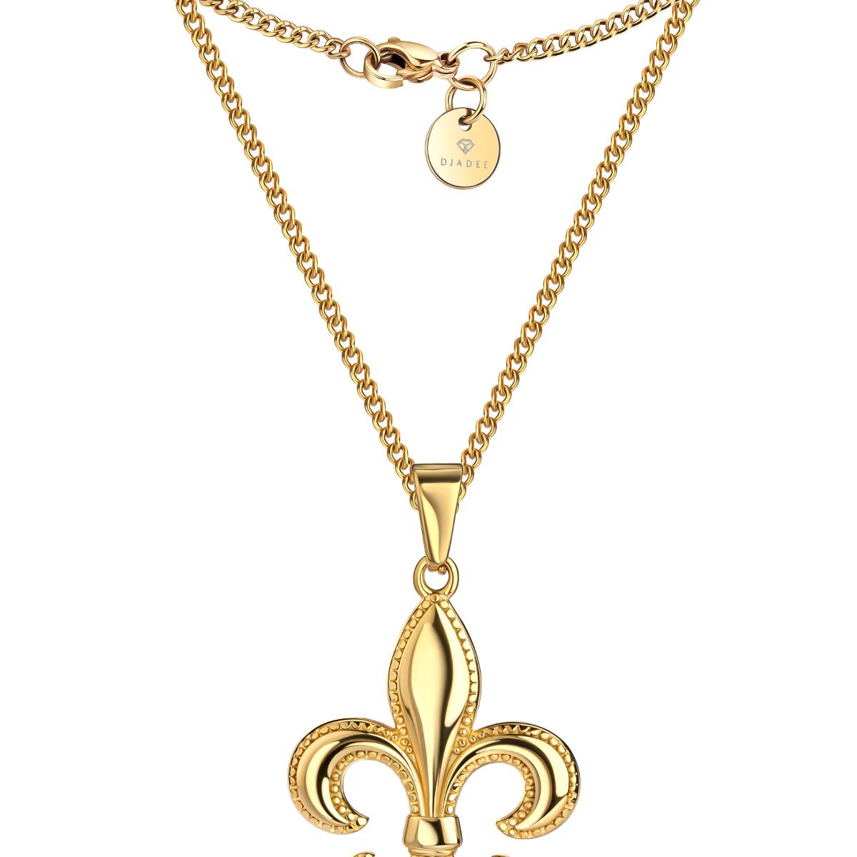 Magic Lily Flower Kette Gold K6125D