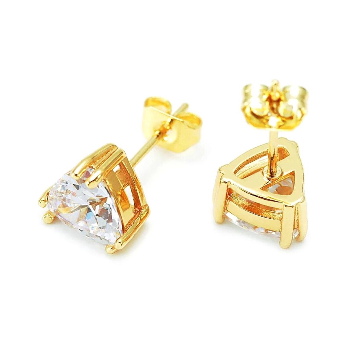 Diamonik Heart Ohrstecker Gold O3415D