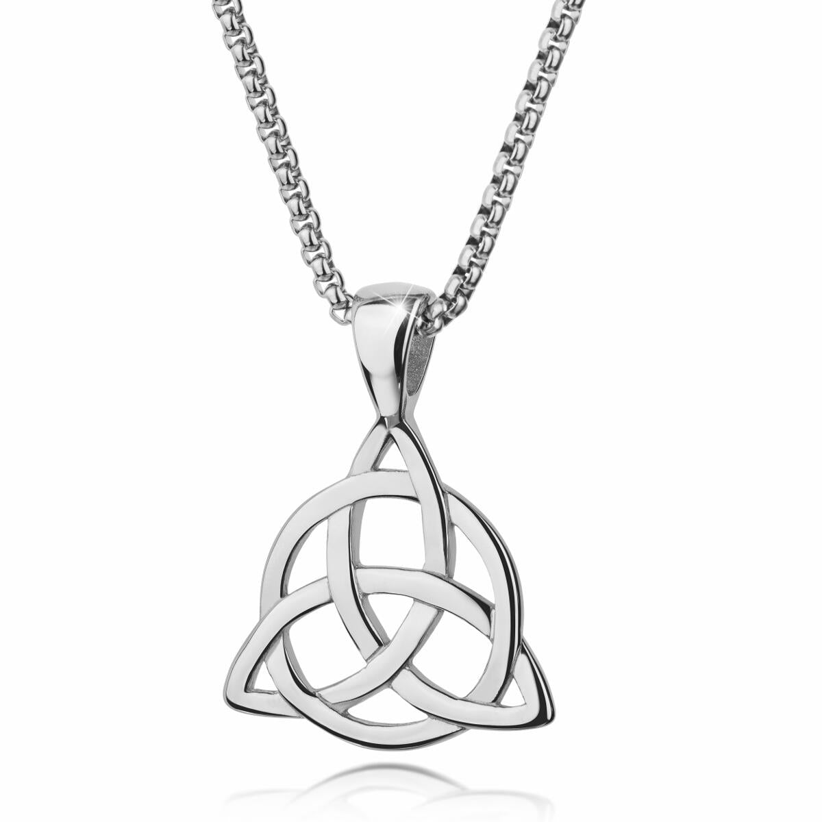 Triquetra Kette Silber K3367D