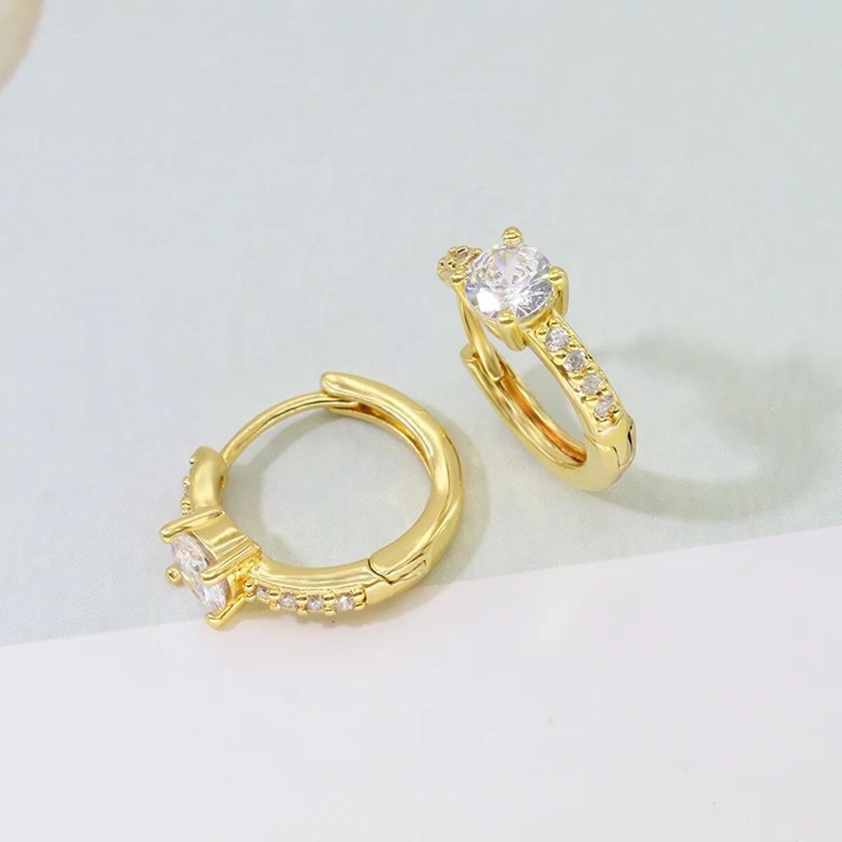 Shimmer Stones Ohrringe Gold O6184D