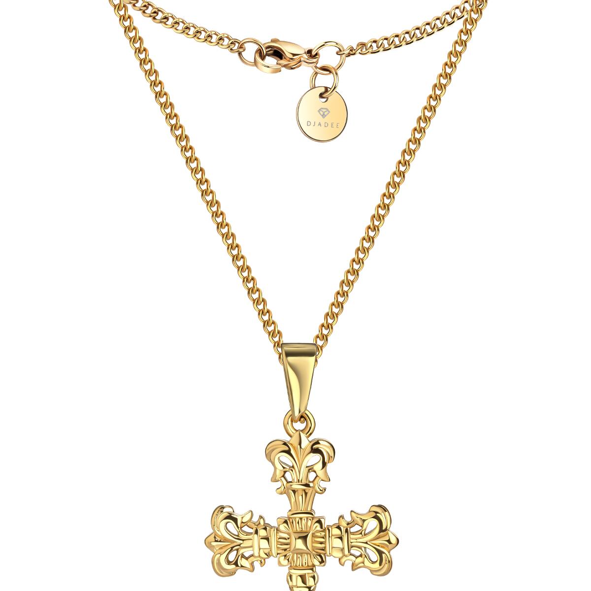 Royal Cross Kette Gold K6120D