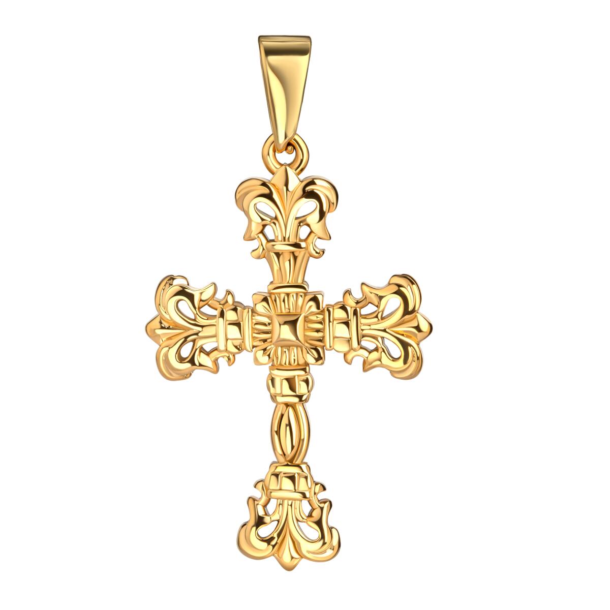 Royal Cross Kette Gold K6120D