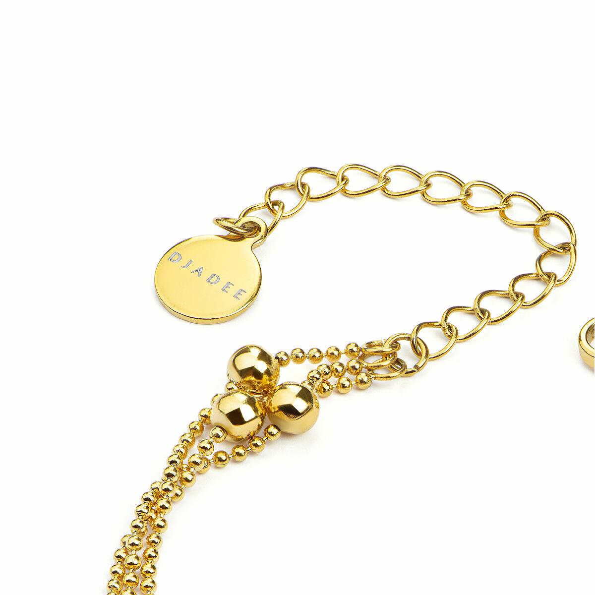 Golden Pearls Armband Gold B6093D