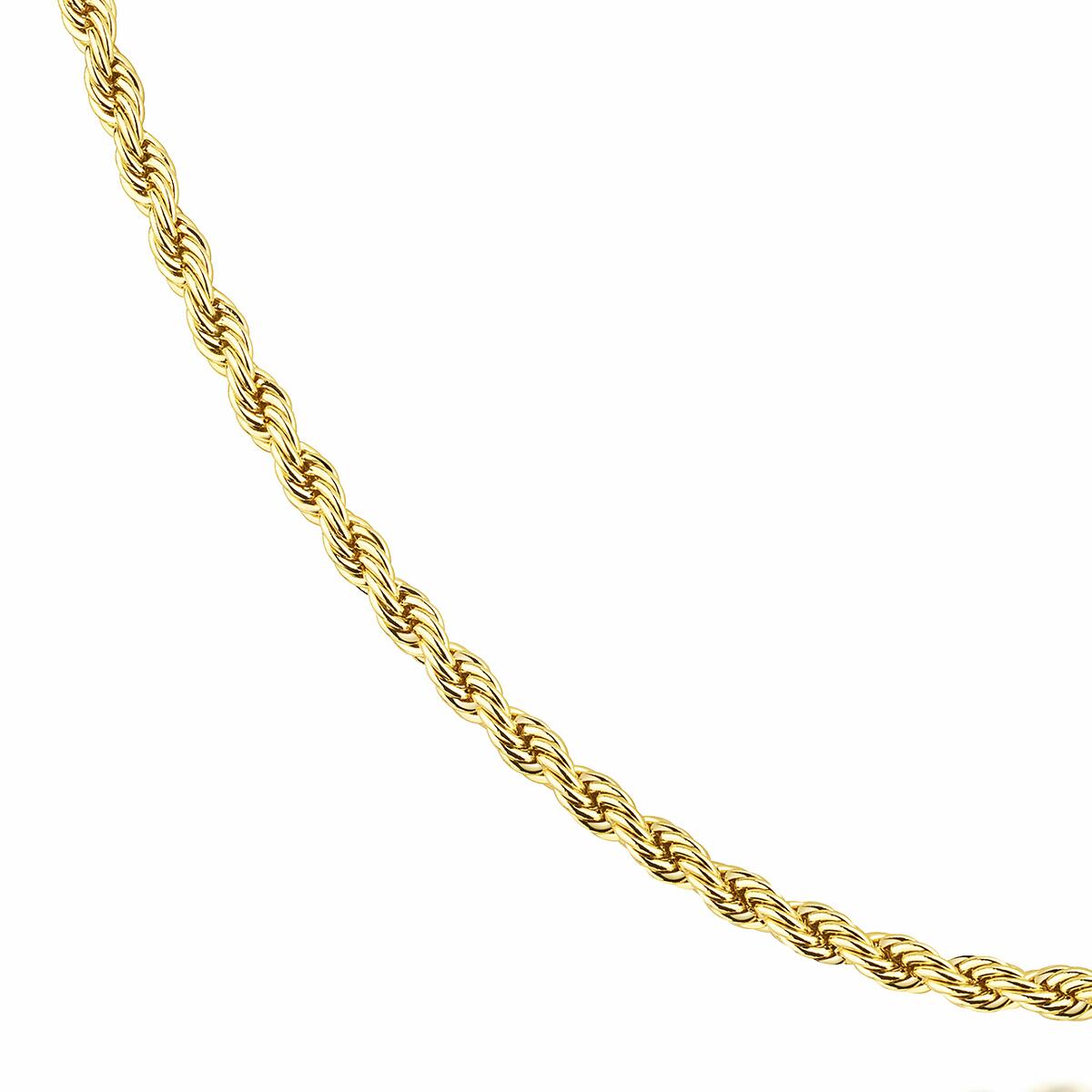 Rope Statement Kette Gold K3402D